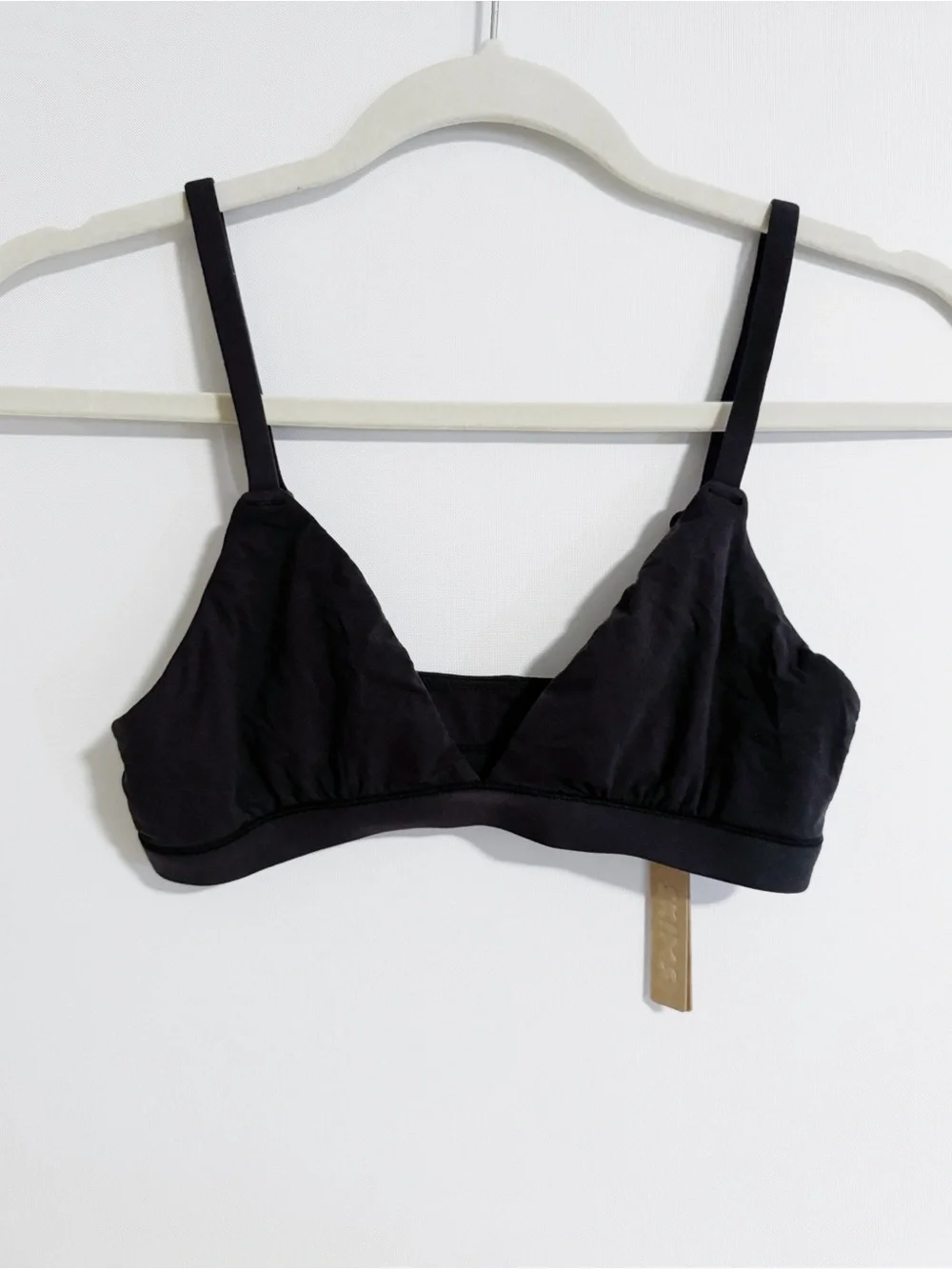 Skims - Onyx Triangle Bralette - Picture 2 of 5